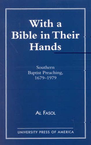 Cover image for With A Bible In Their Hands