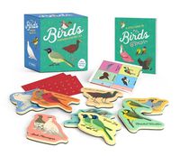 Cover image for Birds: A Wooden Magnet Set