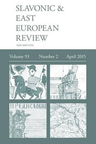 Cover image for Slavonic & East European Review (93: 2) April 2015