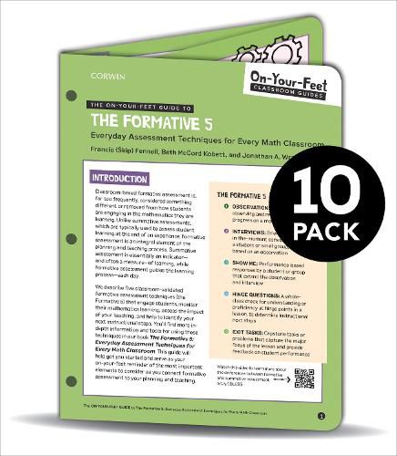 Cover image for BUNDLE: Fennell: The On-Your-Feet Guide to The Formative 5: 10 Pack