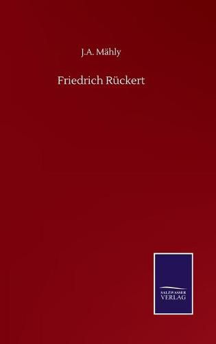 Cover image for Friedrich Ruckert