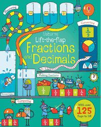 Cover image for Lift-the-flap Fractions and Decimals