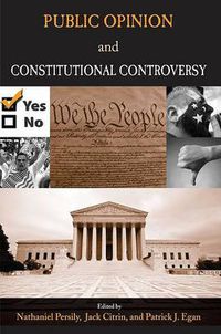 Cover image for Public Opinion and Constitutional Controversy