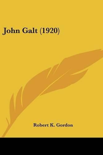 John Galt (1920)