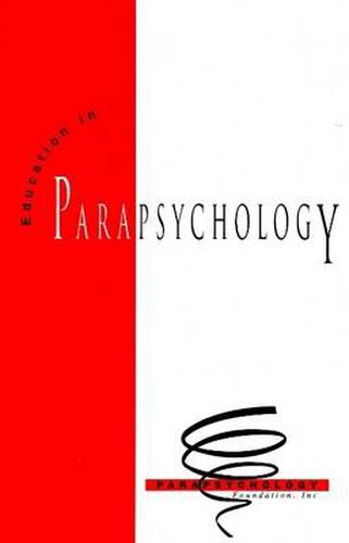 Cover image for Education in Parapsychology