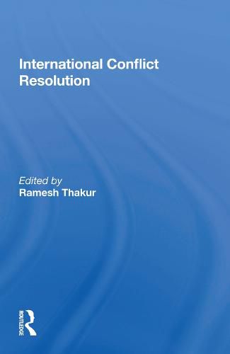 Cover image for International Conflict Resolution