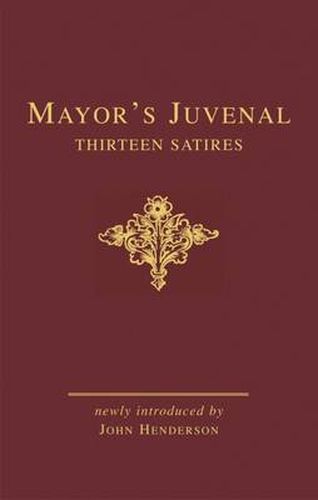 Mayor's Juvenal (two volume slipcased set)