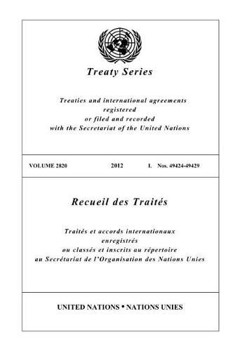 Treaty Series 2820 (English/French Edition)