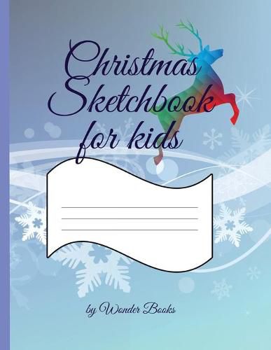 Cover image for Christmas Sketchbook for kids