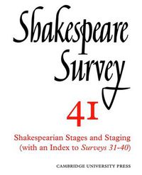 Cover image for Shakespeare Survey