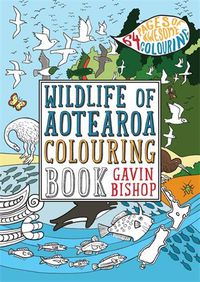 Cover image for Wildlife of Aotearoa Colouring Book