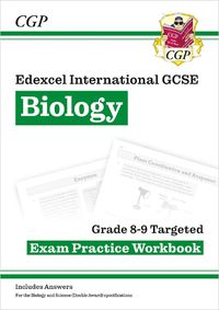 Cover image for Edexcel International GCSE Biology: Grade 8-9 Targeted Exam Practice Workbook (with answers)