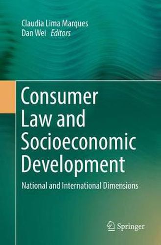 Cover image for Consumer Law and Socioeconomic Development: National and International Dimensions