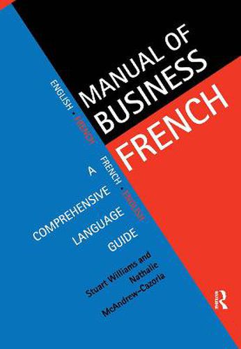 Cover image for Manual of Business French