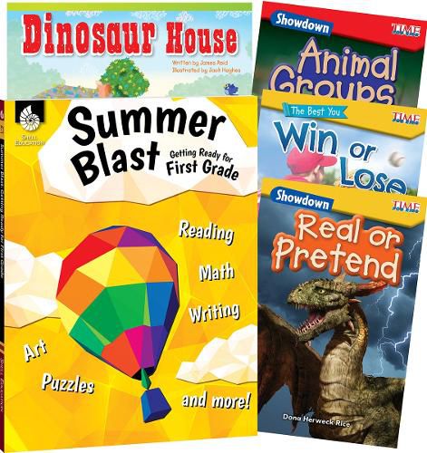 Cover image for Learn-at-Home: Summer Reading Bundle Grade 1: 5-Book Set