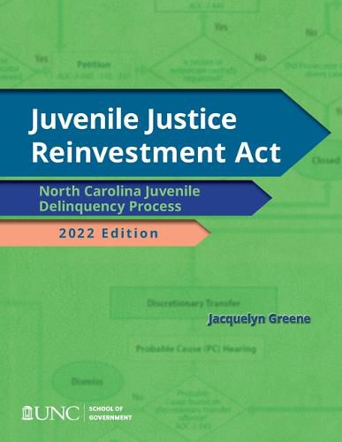 Juvenile Justice Reinvestment Act: N.C. Juvenile Delinquency Process, 2022 Edition