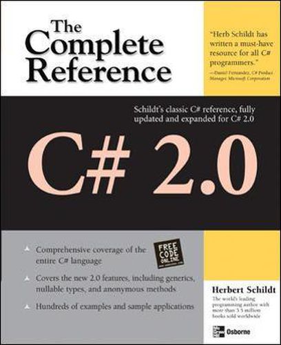 Cover image for C# 2.0: The Complete Reference