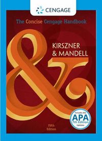 Cover image for The Concise Cengage Handbook (w/ MLA9E Update Card)