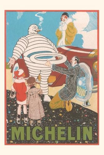 Cover image for Vintage Journal Michelin Man Saves the Day