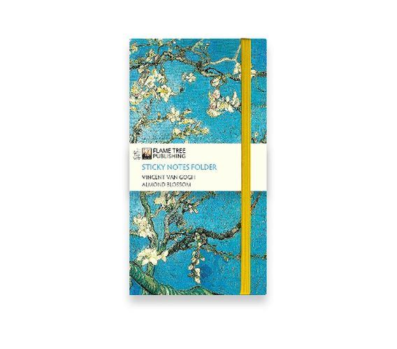 Vincent van Gogh: Almond Blossom Flame Tree Sticky Notes Folder ...