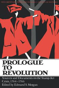 Cover image for Prologue to Revolution