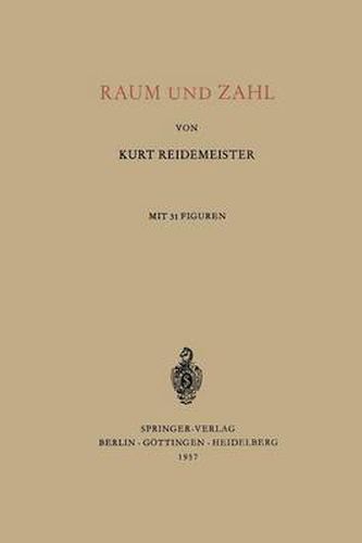 Cover image for Raum Und Zahl