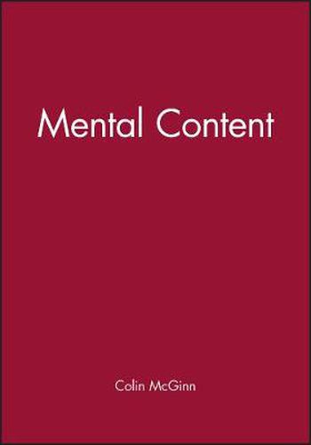 Cover image for Mental Content