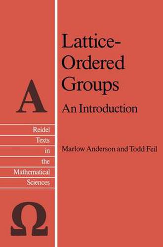 Cover image for Lattice-Ordered Groups: An Introduction