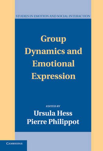 Cover image for Group Dynamics and Emotional Expression