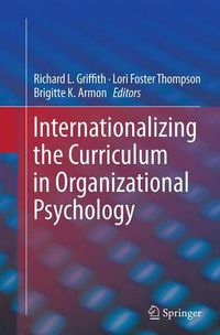 Cover image for Internationalizing the Curriculum in Organizational Psychology