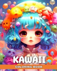 Cover image for Kawaii Coloring Book