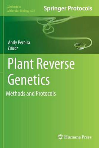 Cover image for Plant Reverse Genetics: Methods and Protocols