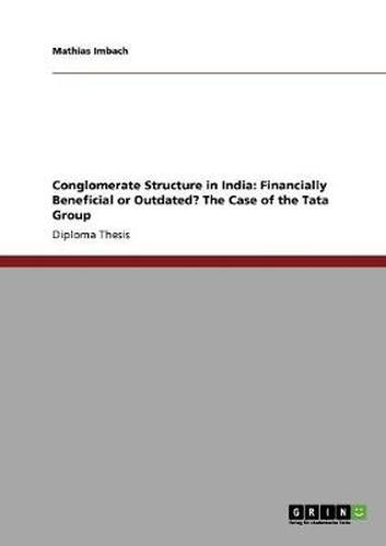 Cover image for Conglomerate Structure in India: Financially Beneficial or Outdated? The Case of the Tata Group