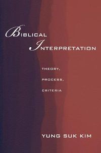 Cover image for Biblical Interpretation