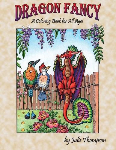 Cover image for Dragon Fancy: A Coloring Book for All Ages