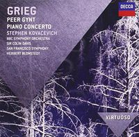 Cover image for Grieg Piano Concerto Peer Gynt