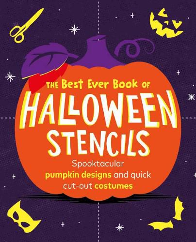 Cover image for The Best Ever Book of Halloween Stencils