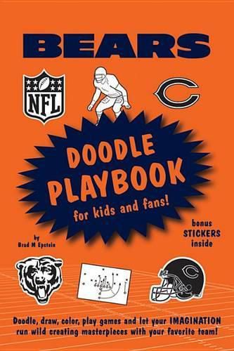 Cover image for Chicago Bears Doodle Playbook: For Kids and Fans!