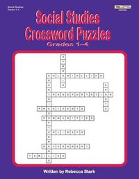 Cover image for Social Studies Crossword Puzzles Grades 1-4