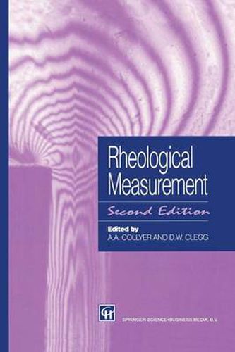 Cover image for Rheological Measurement