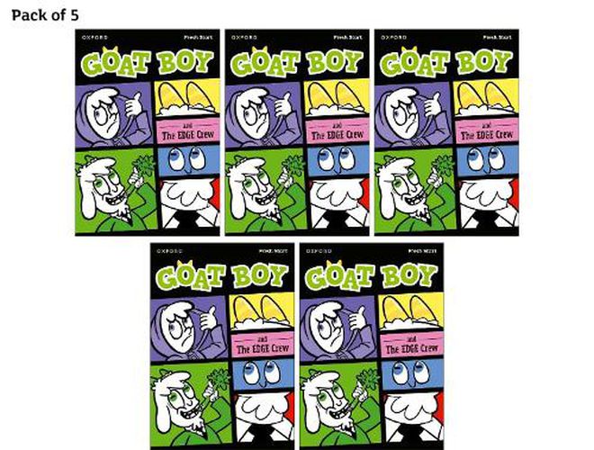 Cover image for Read Write Inc. Fresh Start Readers: Book 14: Goat Boy & The EDGE Crew - Pack of 5