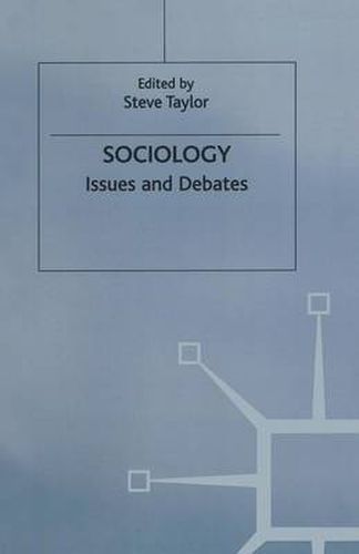 Cover image for Sociology: Issues and Debates