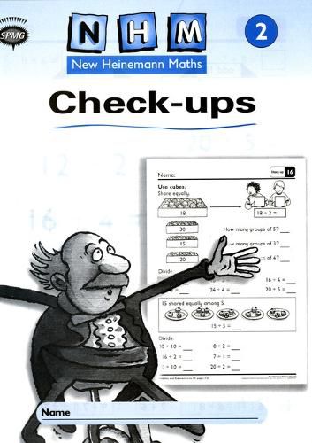 Cover image for New Heinemann Maths Yr2, Check-up Workbook (8 Pack)