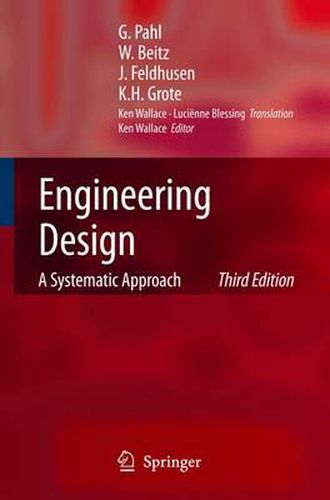 Cover image for Engineering Design: A Systematic Approach