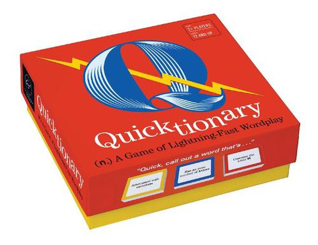 Cover image for Quicktionary: A Game of Lightning-Fast Wordplay