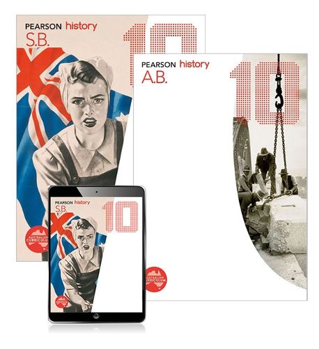 Cover image for Pearson History 10 Student Book, eBook and Activity Book