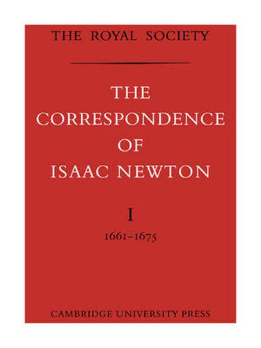 Cover image for The Correspondence of Isaac Newton