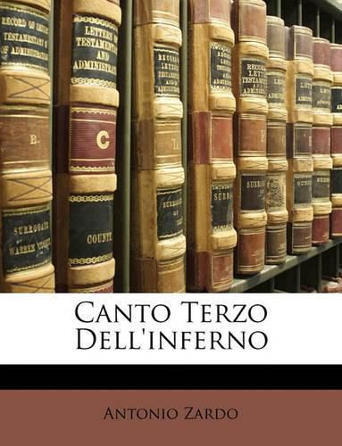 Cover image for Canto Terzo Dell'inferno