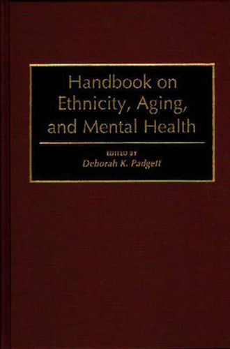 Cover image for Handbook on Ethnicity, Aging, and Mental Health