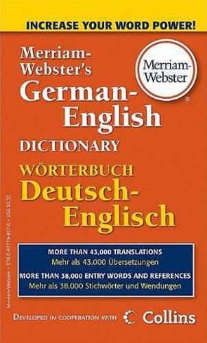 Cover image for M-W German-English Dictionary